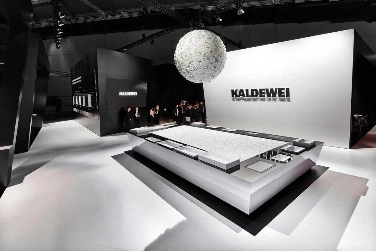 Messestand für Kaldewei